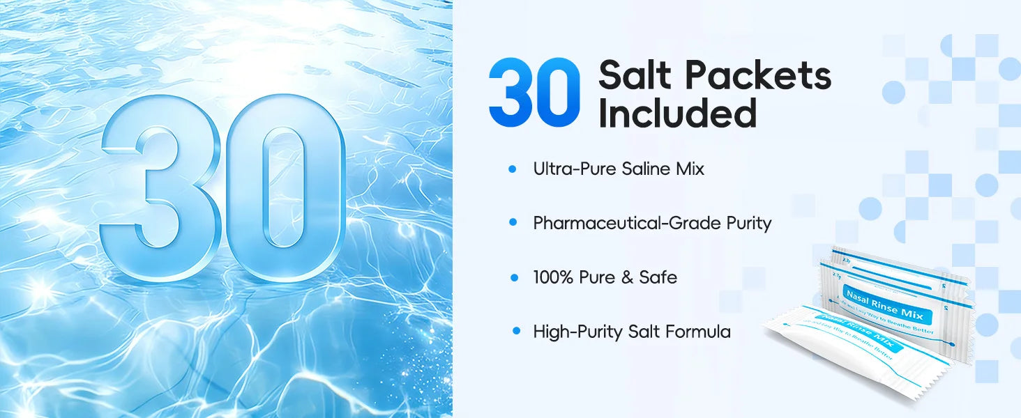 Electric Nasal Irrigation System for Sinus Relief - 19