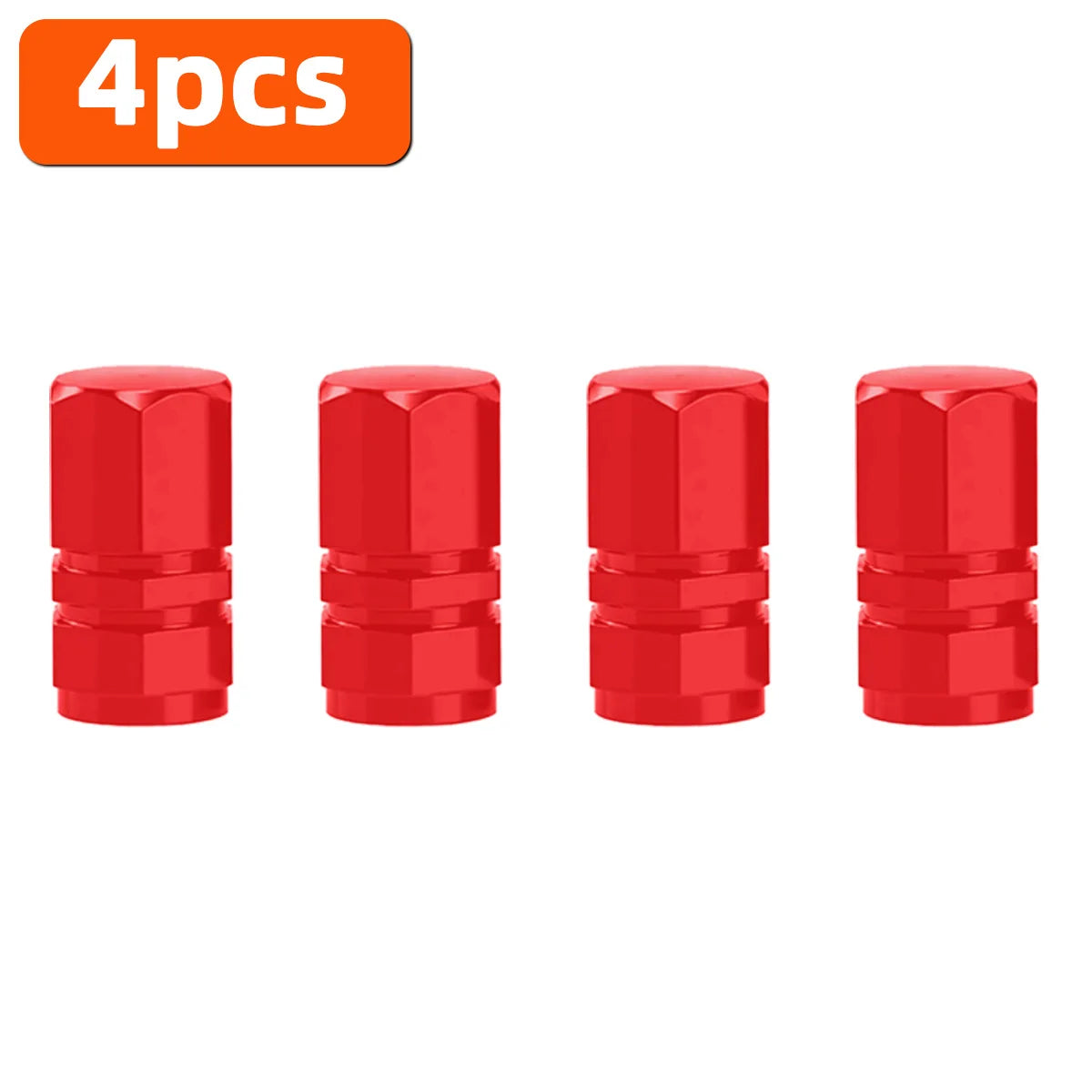 Universal Aluminum Alloy Tire Valve Stem Caps for Vehicles
