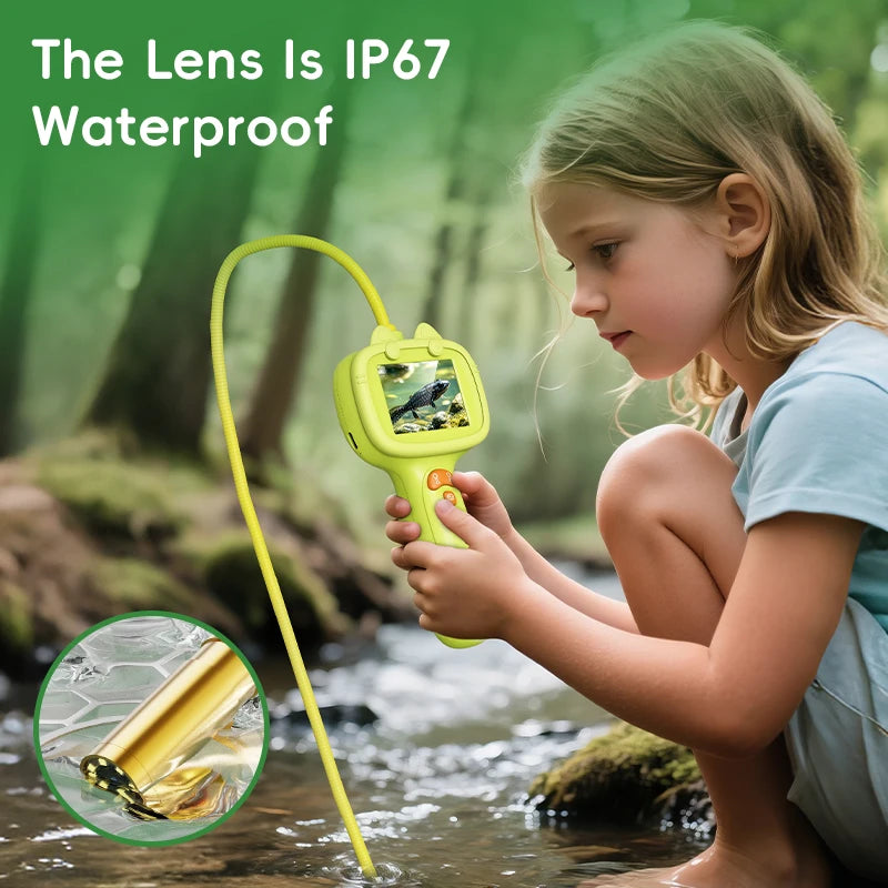 Educational HD Borescope Camera for Kids Nature Exploration - 4