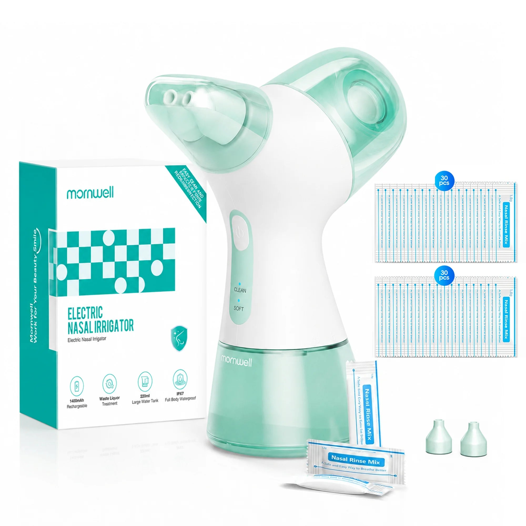 Electric Nasal Irrigator for Sinus Congestion Relief - 15