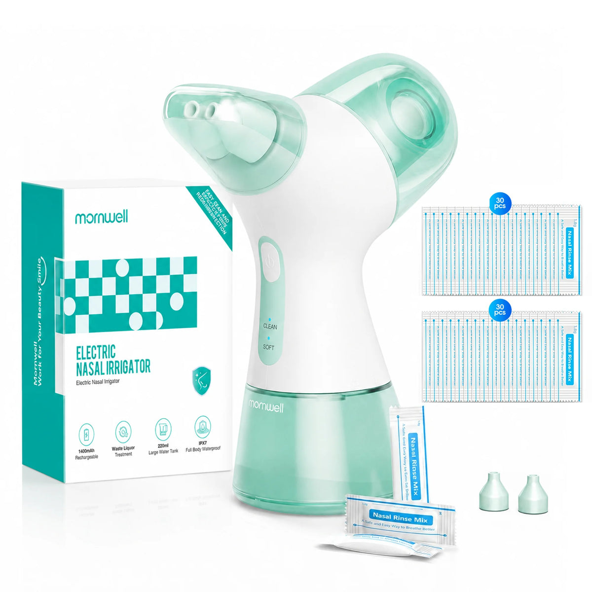 Electric Nasal Irrigator for Sinus Congestion Relief