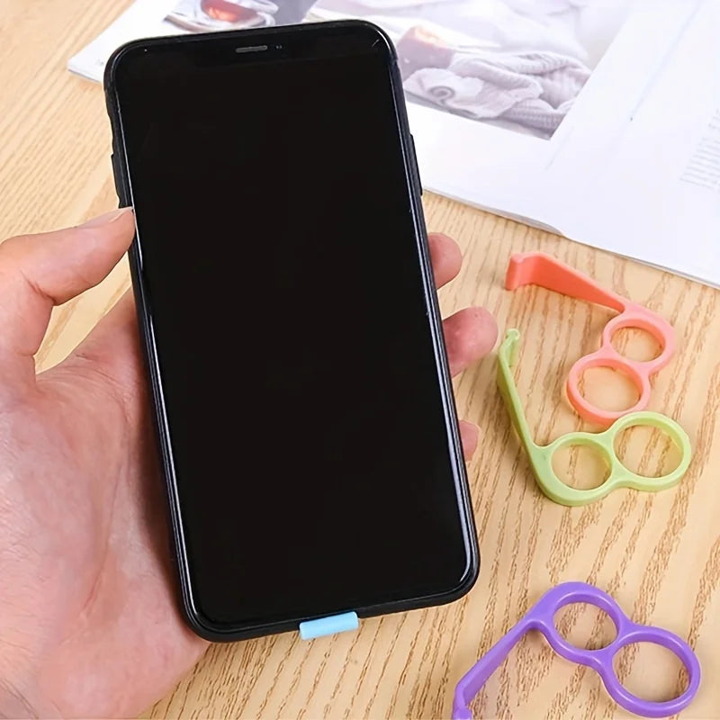 Non-Slip Finger Ring Phone Grip and Desktop Stand