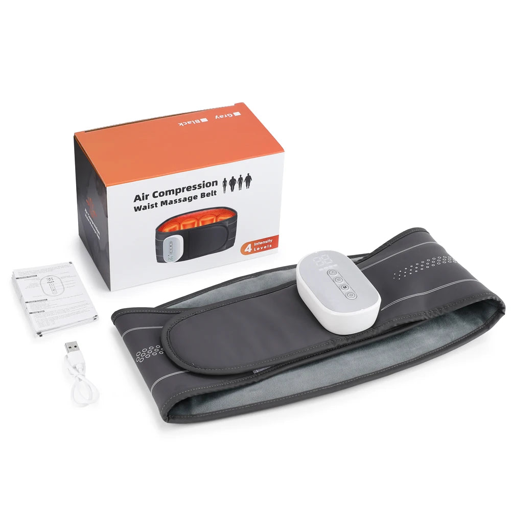 Cordless Heated Back Massage Belt with Air Compression - 18