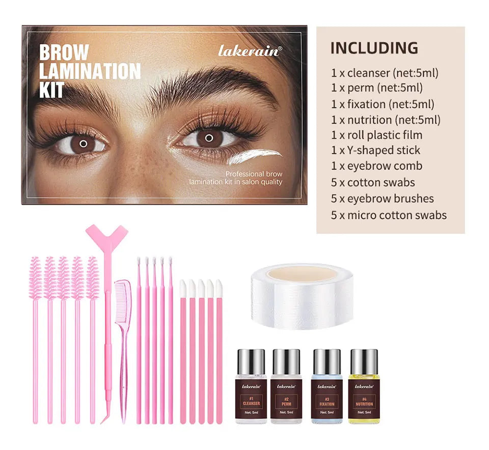Professional Brow Lamination Lift Kit for Perfect Eyebrows - 22