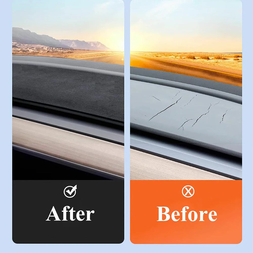 Anti-UV Dashboard Sunshade Cover for Tesla Model Y