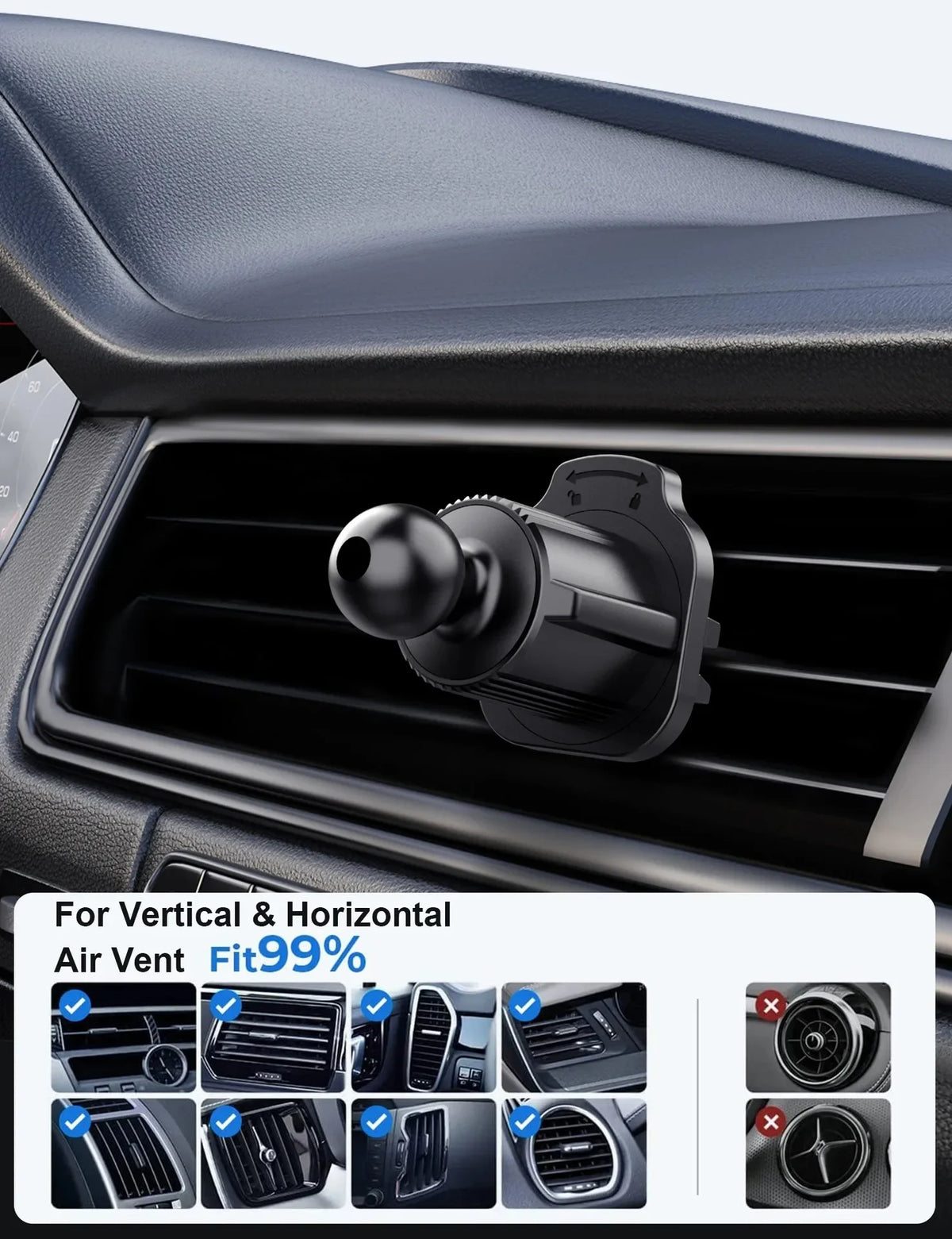 Magnetic Air Vent Phone Holder for Car