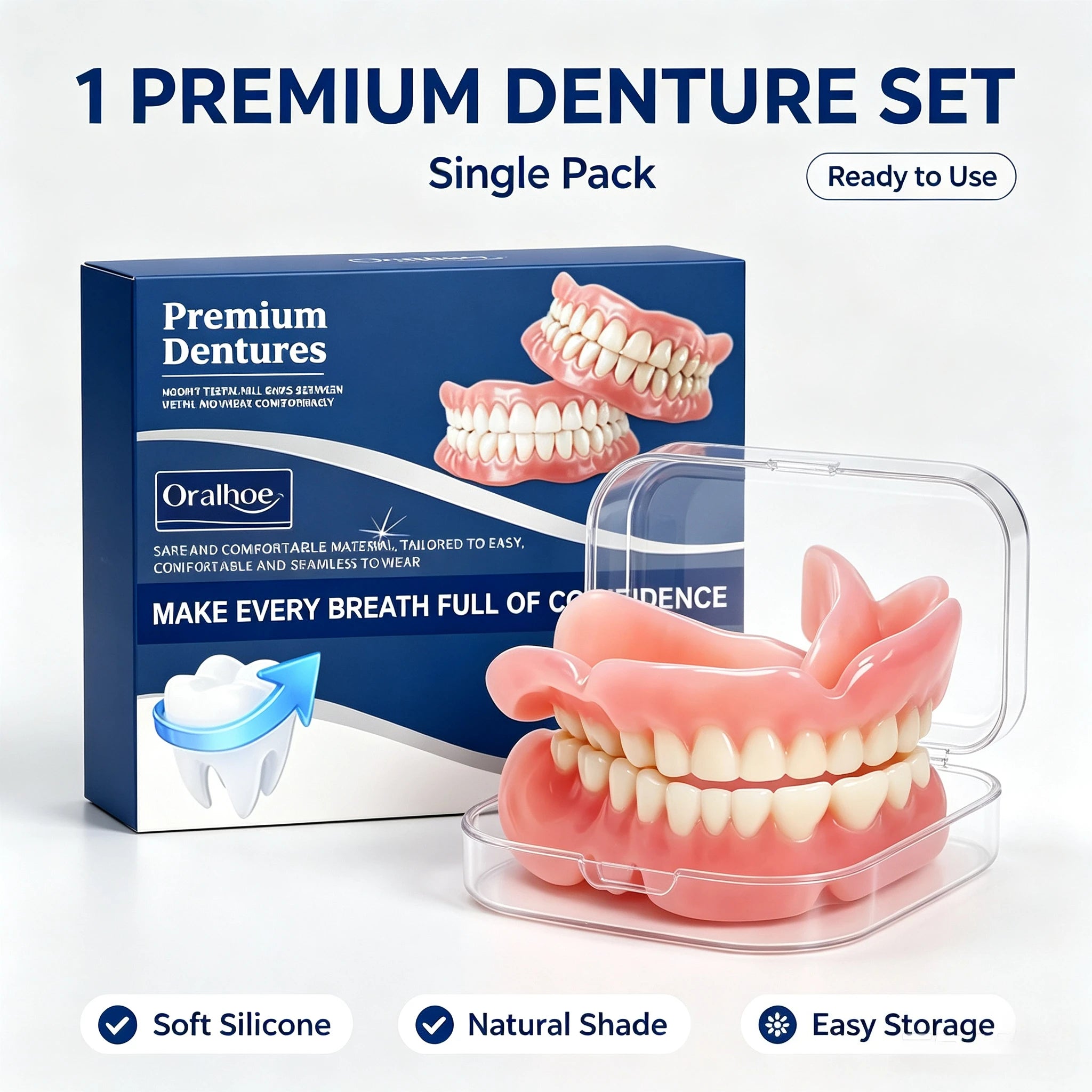 Cosmetic Silicone Teeth Covers for Smile Confidence - 8