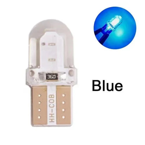 10PCS T10 W5W LED Interior Car Light Bulbs Canbus Parking Lamp Set - 10