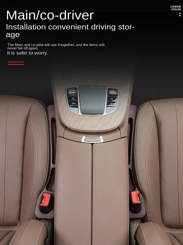 Car Seat Gap Organizer and Storage Seam Plug - 8