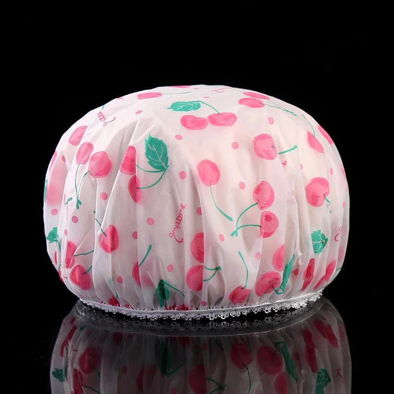 Adjustable Waterproof Shower Cap for Hair Protection