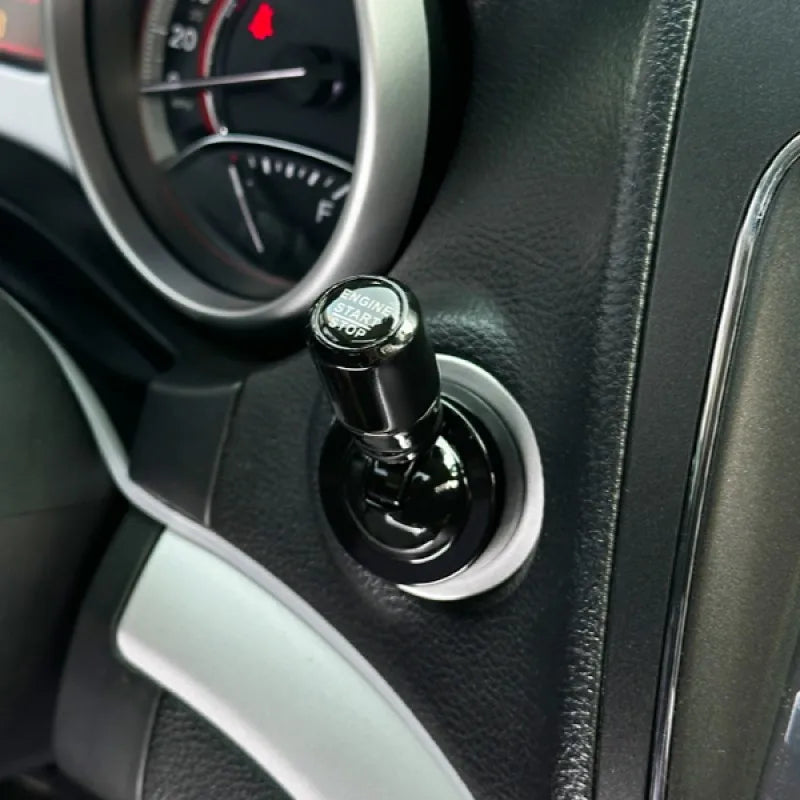 Car Engine Start Button Cover Rocker Switch Ignition Toggle Decor - 14