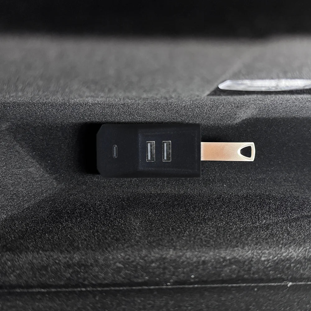 Glovebox USB Hub Docking Station for Tesla Model 3 Highland and Model Y - 10