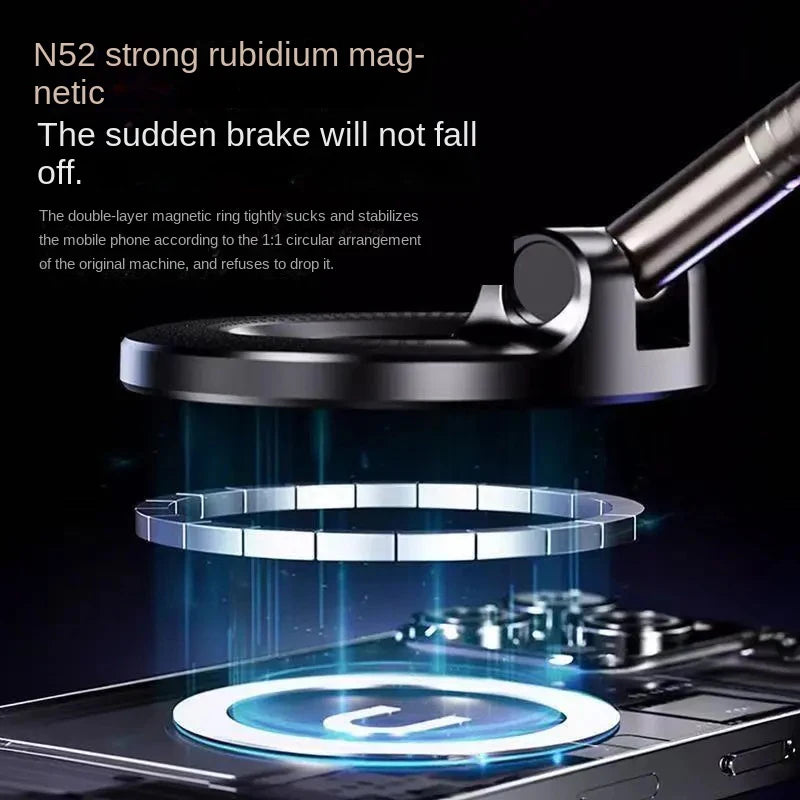 Stable Suction Cup Car Phone Holder for Secure Navigation - 4