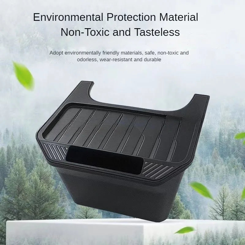 Rear Center Console Storage Organizer for Model Y - 8