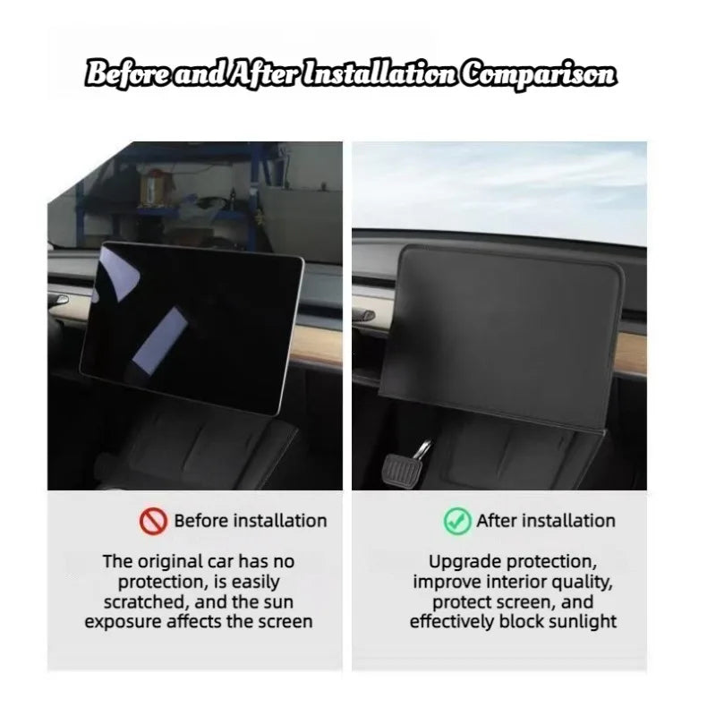 Car Navigation Screen Protective Cover for BYD Models