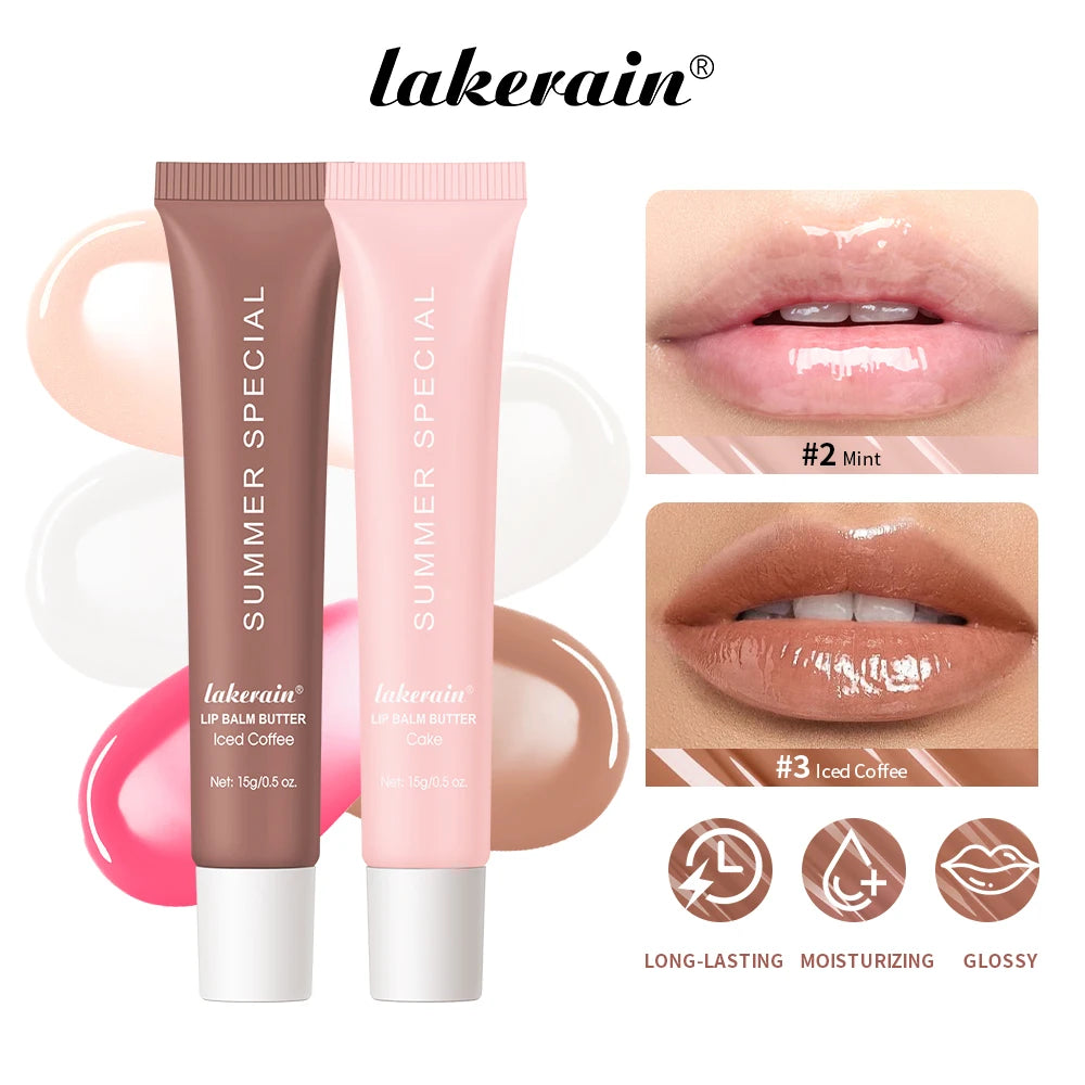 Moisturizing Lip Balm Butter for Glossy Hydrated Lips