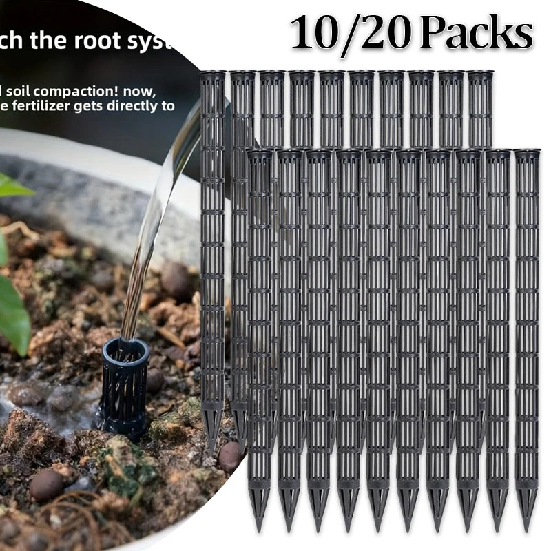 Plant Aeration Tubes Root Watering Spikes for Potted Plants 10 20 Pack