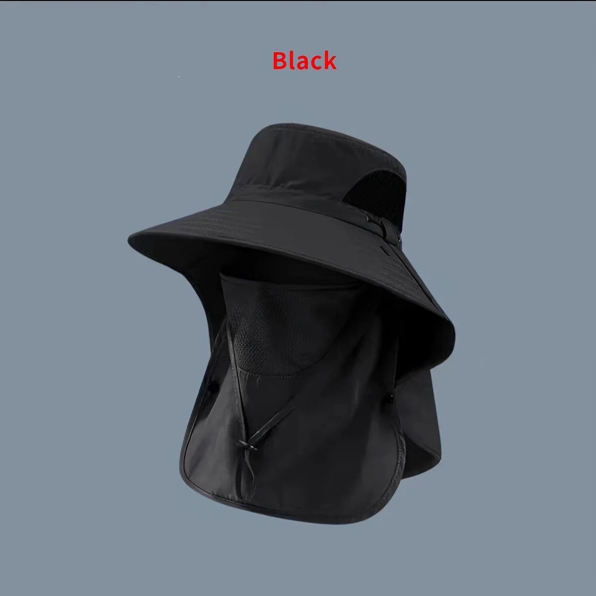 Full Coverage Outdoor Sun Protection Fishing Hat - 9