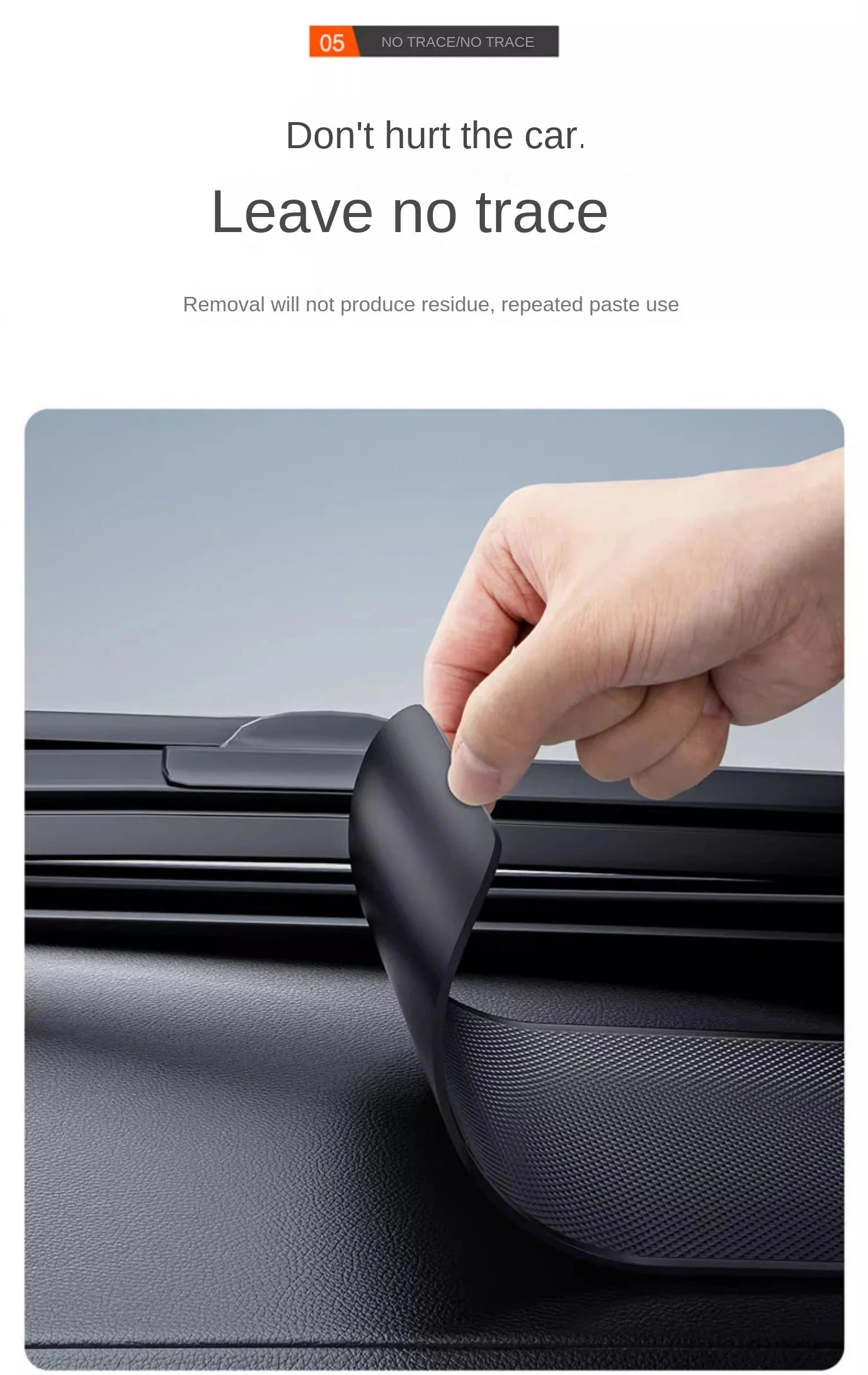 Anti-Slip Car Dashboard Sticky Pad for Phone and Essentials - 12