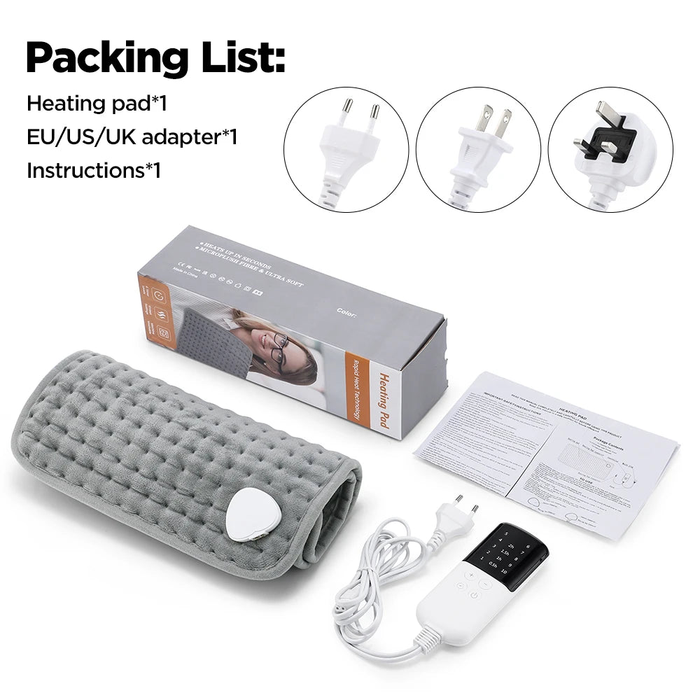 Electric Heating Pad for Back Pain and Body Relief - 13