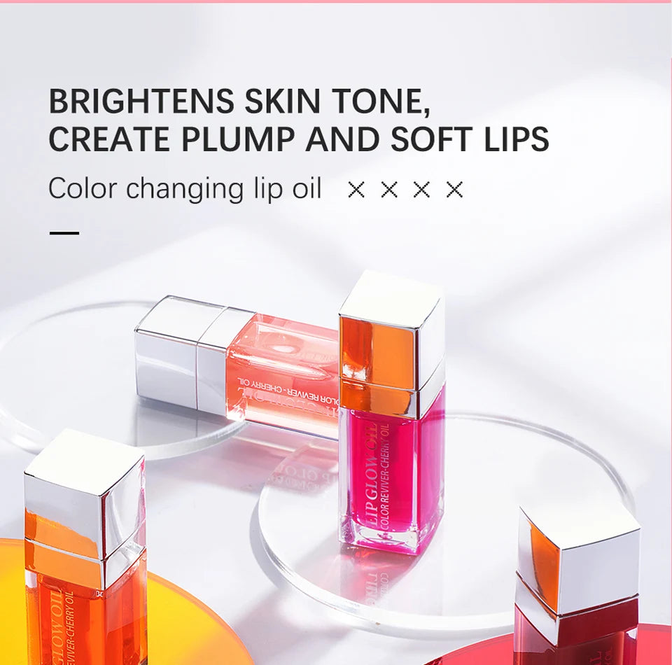 Hydrating Crystal Jelly Lip Glow Oil for Nourished Plump Lips - 22