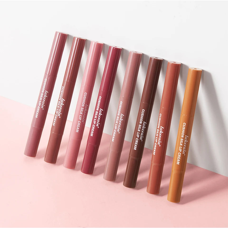 Cushion Silk Matte Lip Cream and Blush