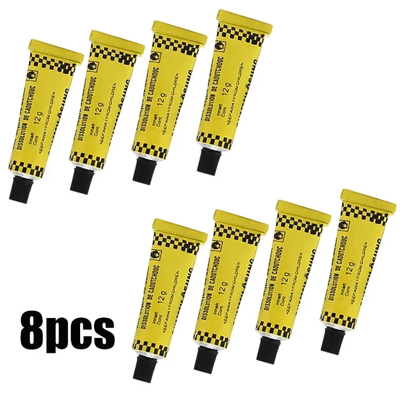 Universal Tubeless Tire Puncture Repair Kit for Roadside Emergencies