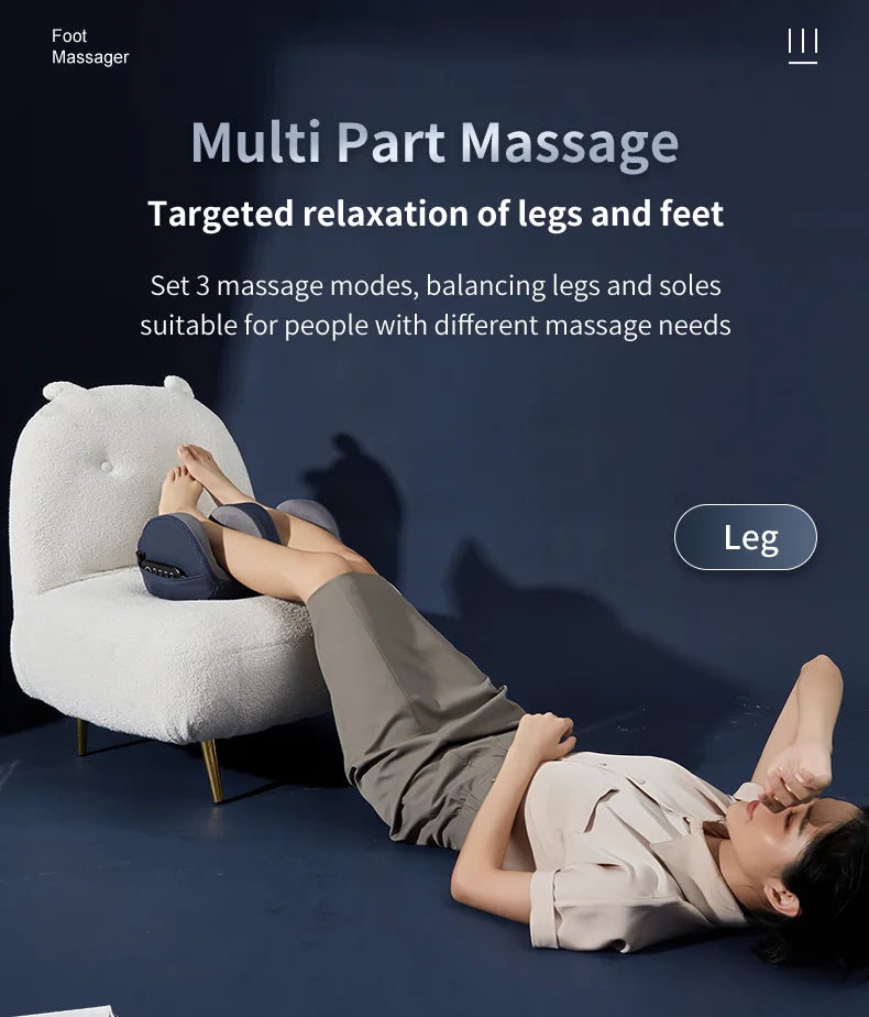 Multifunctional Shiatsu Foot and Calf Massager with Heat - 15