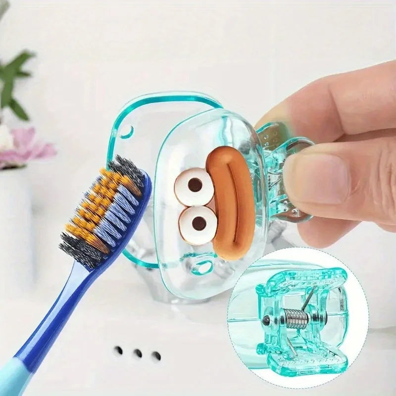 Portable Toothbrush Head Protective Cover for Travel and Home