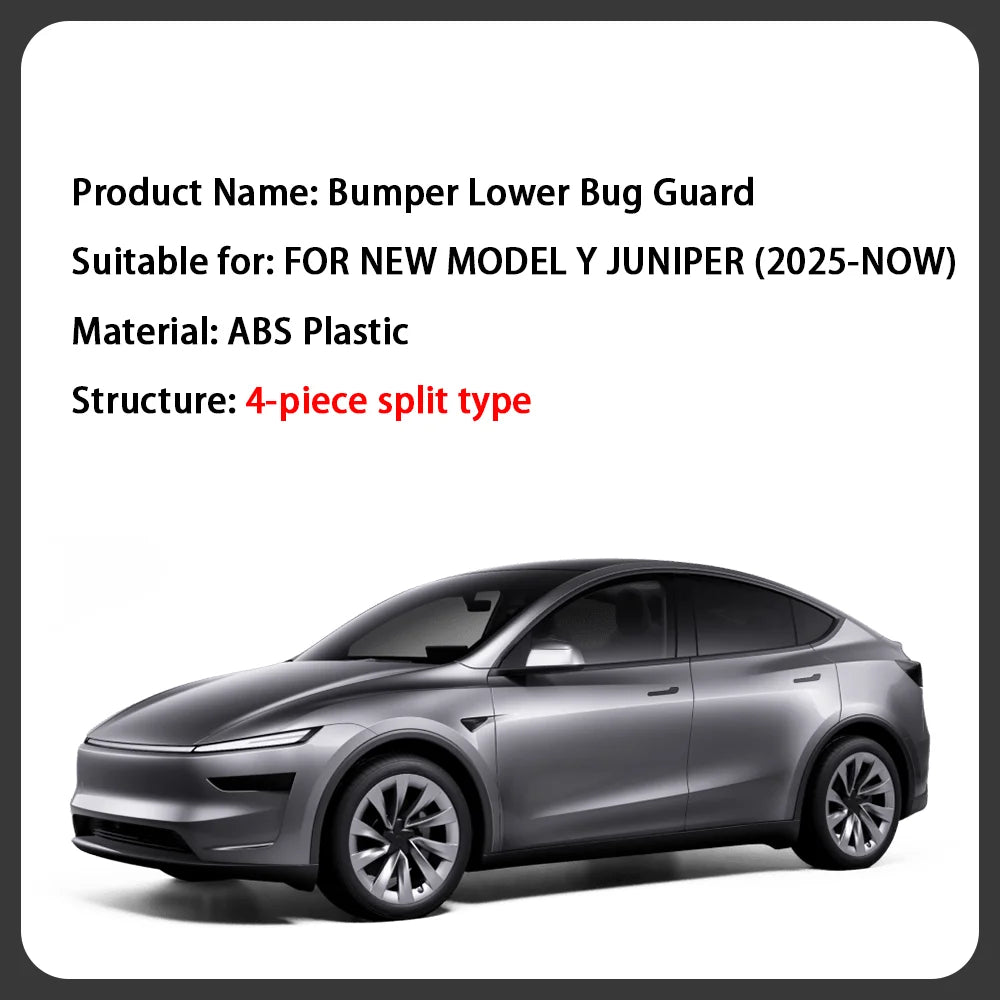 Air Inlet Insect Screen for Tesla Model Y Juniper