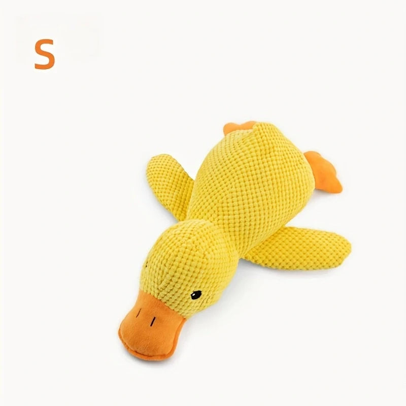 Calming Plush Duck Toy for Dogs - 16