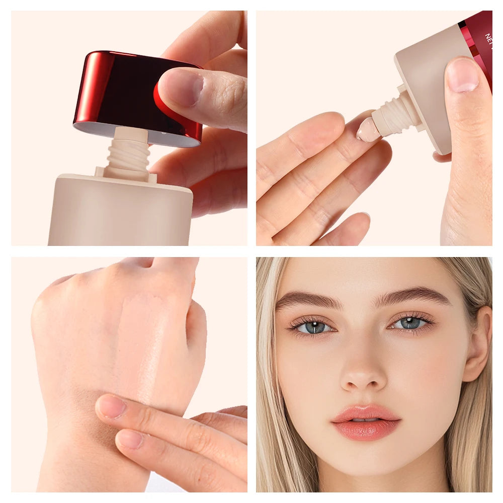 Blur Base Balm BB Cream with Applicator Brush