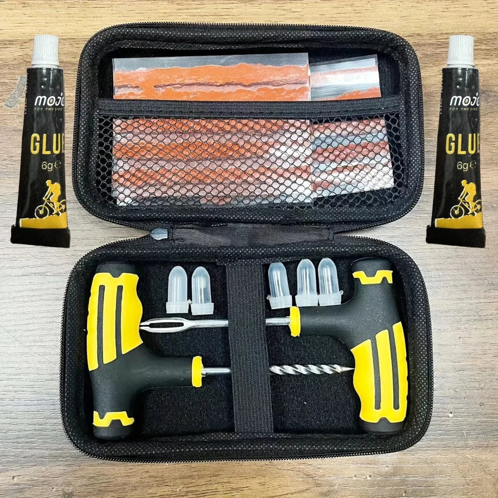 Emergency Tire Puncture Repair Kit for Cars and Trucks - 1
