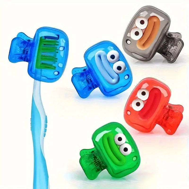 Portable Toothbrush Head Protective Cover for Travel and Home