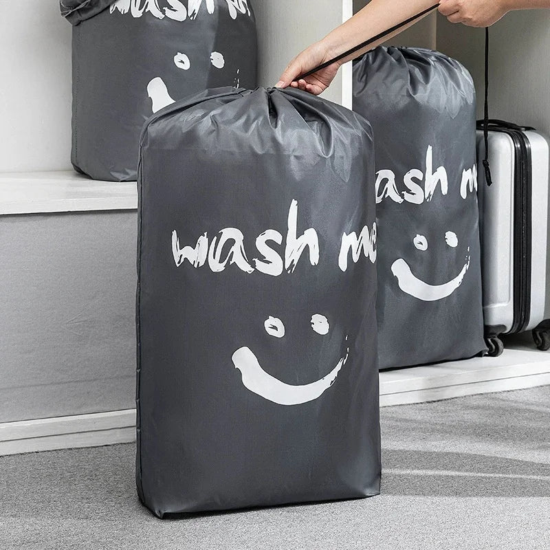 Large Travel Drawstring Laundry Bag