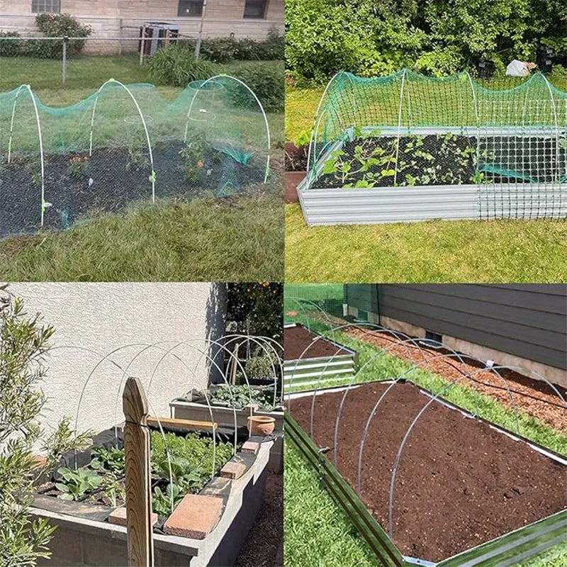DIY Greenhouse Support Hoops Garden Plant Cover Frame Kit