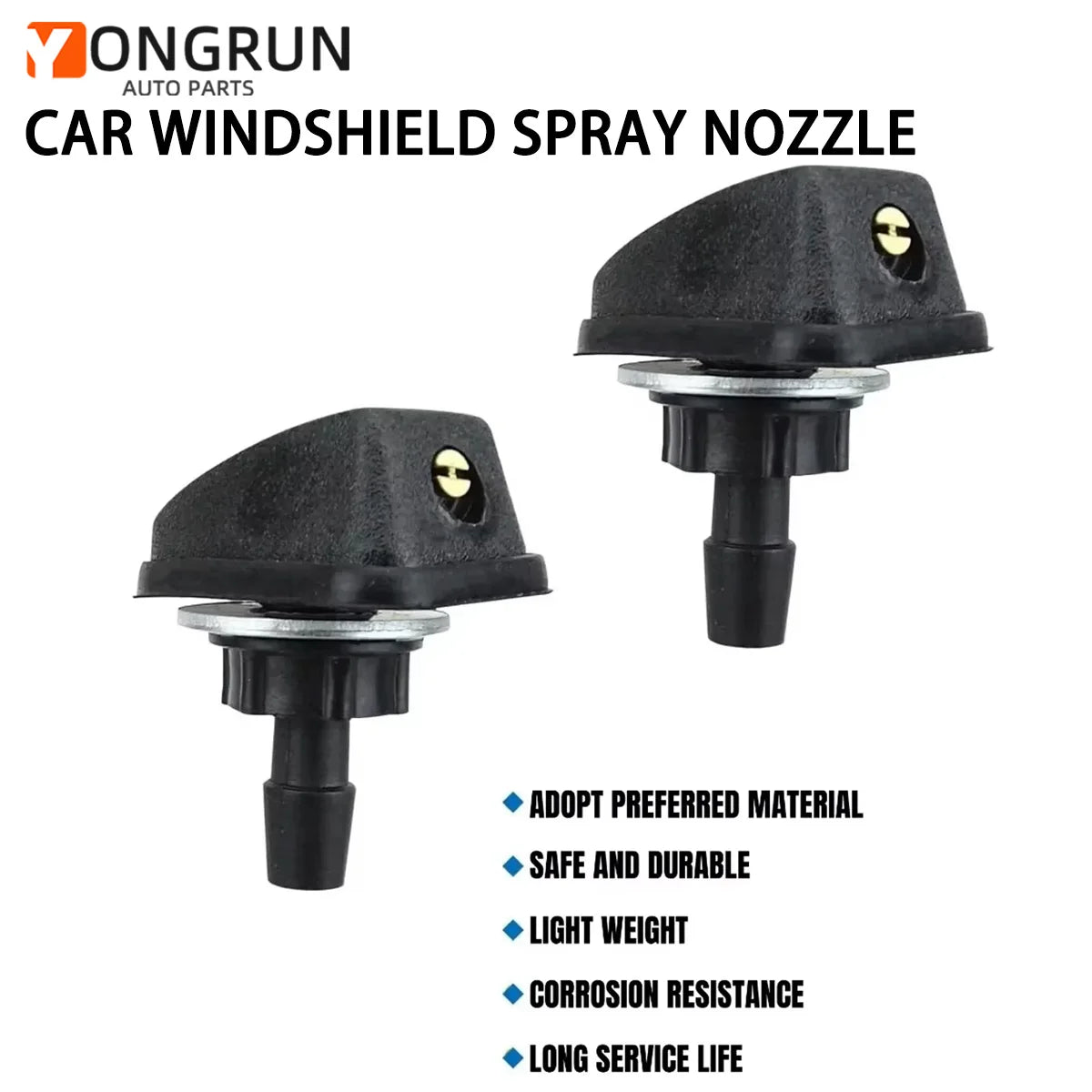 Adjustable Car Windshield Washer Wiper Spray Nozzle Replacement - 1