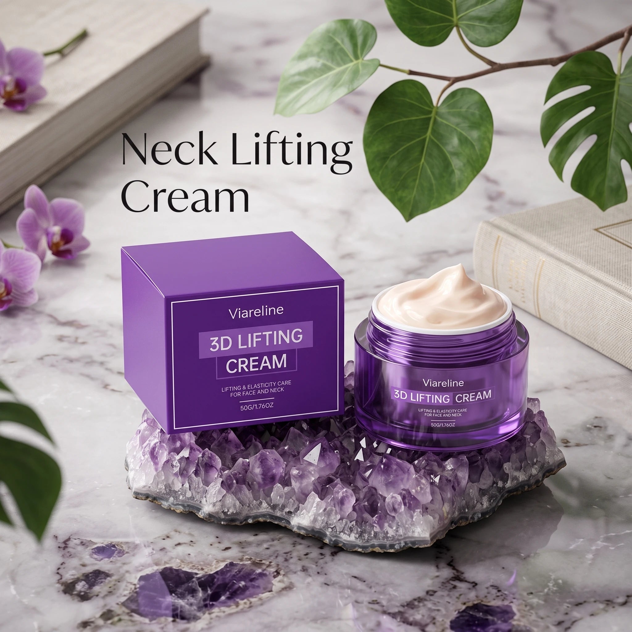 3D Face and Neck Firming Lifting Cream - 4
