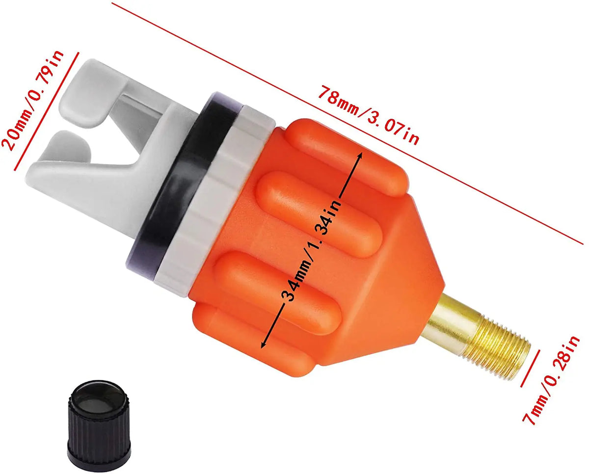Universal Air Valve Adapter for SUP Boards and Inflatable Boats