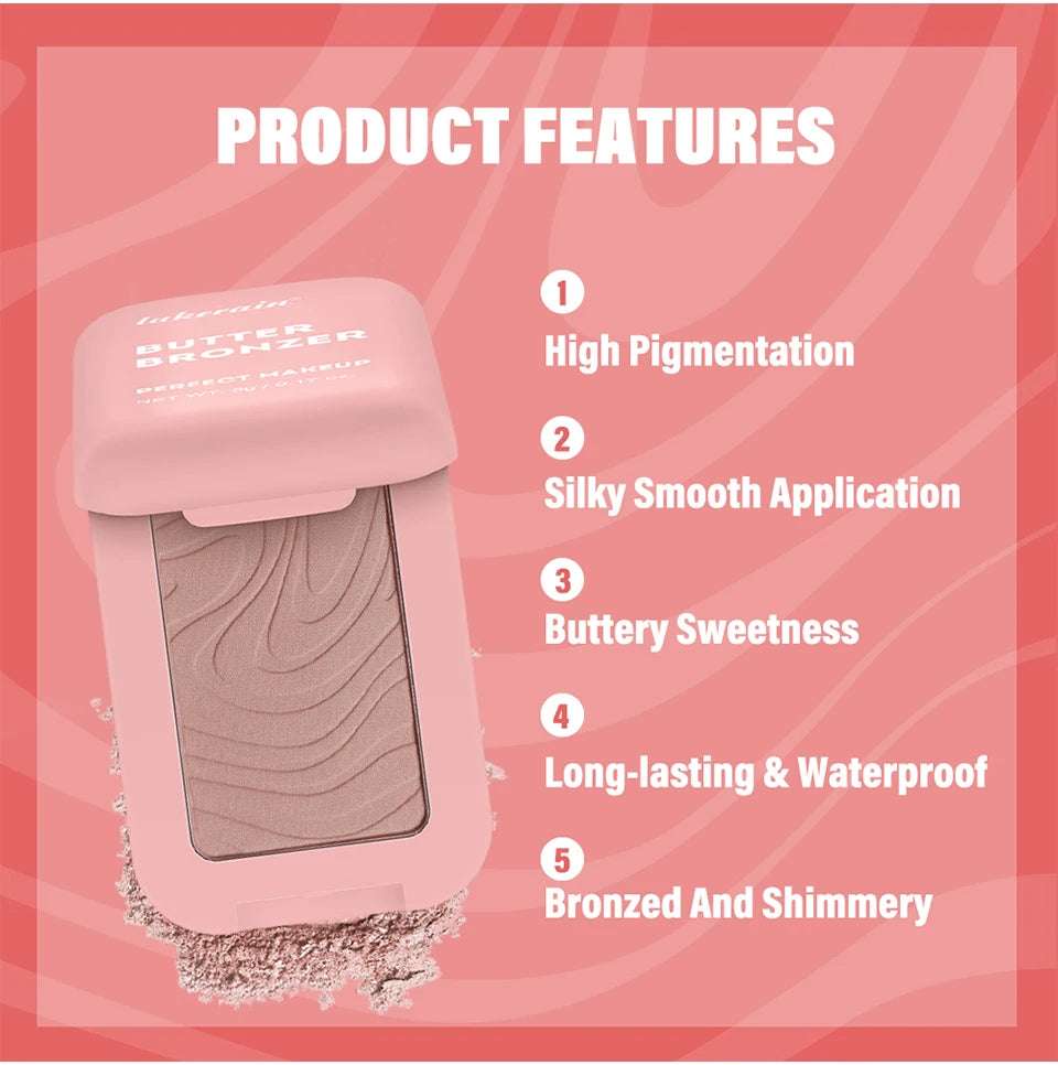 Waterproof Butter Bronzer for Face Contouring - 9