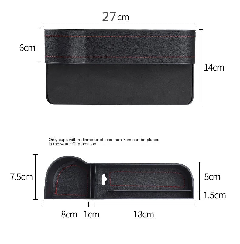 Car Seat Gap Organizer and Storage Box
