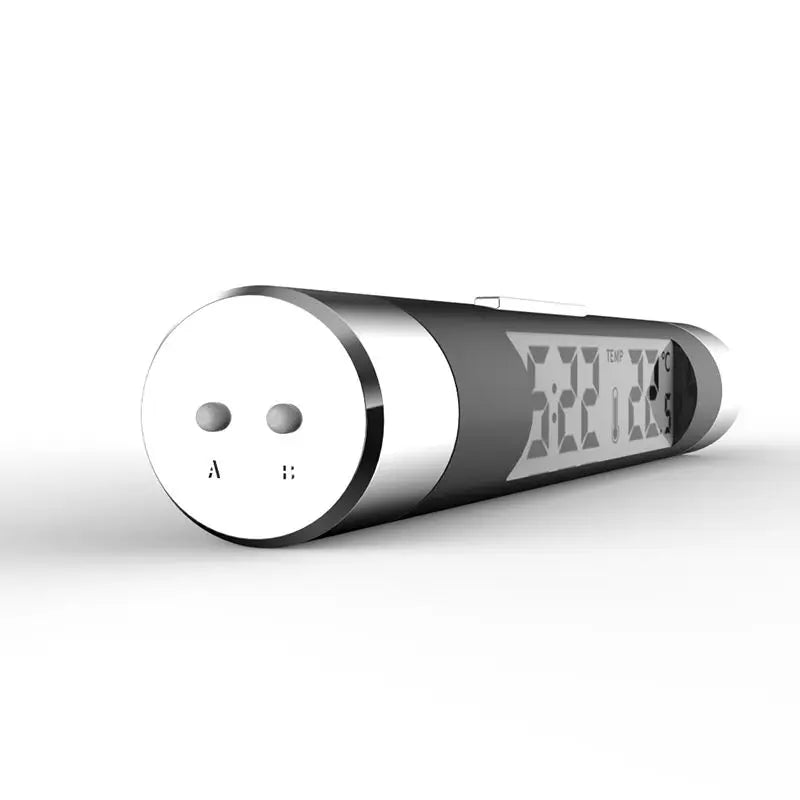 Digital Car Air Vent Clock and Thermometer with LED Backlight