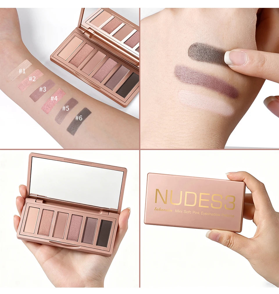Long-Lasting Matte and Shimmer Eyeshadow Palette - 17