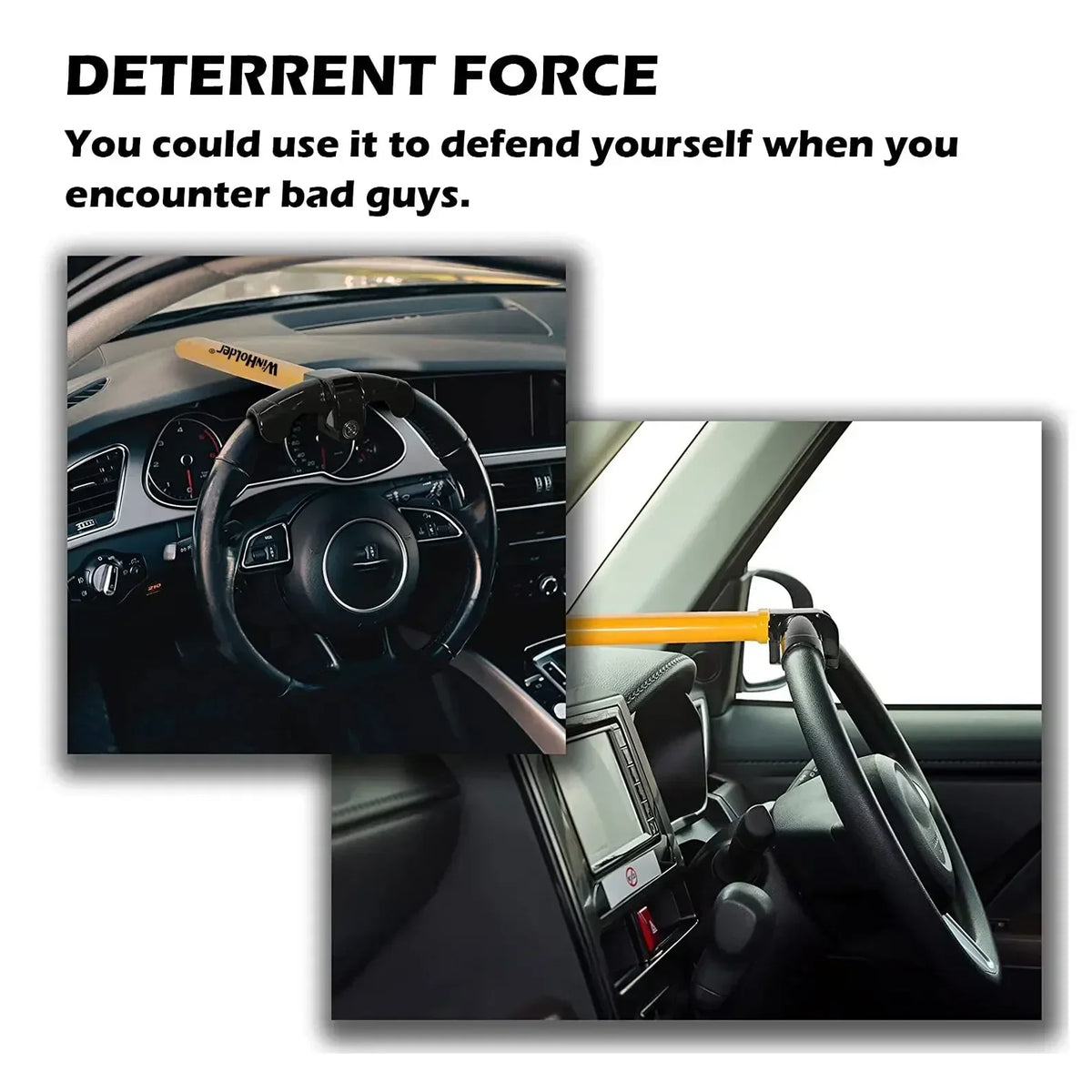 Universal Anti-Theft Car Steering Wheel Lock