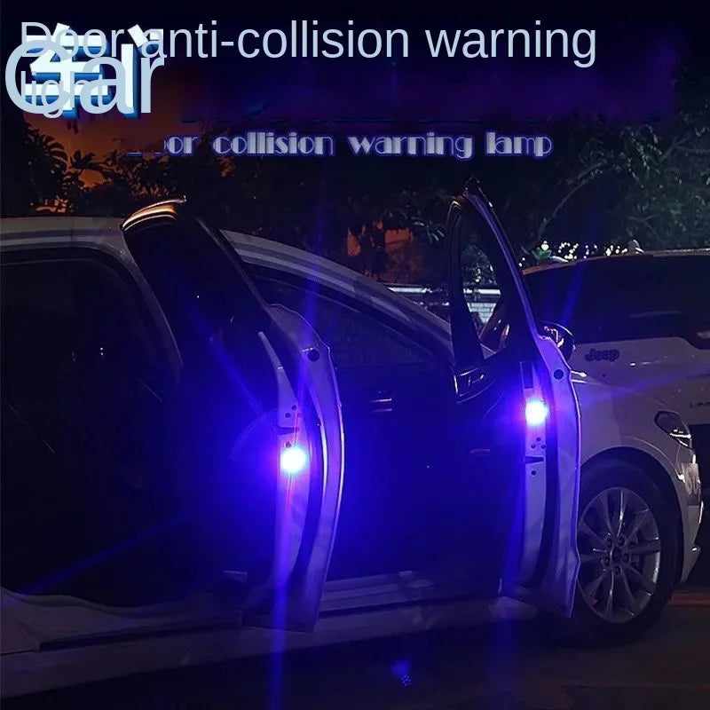 Wireless LED Car Door Anti-Collision Warning Light