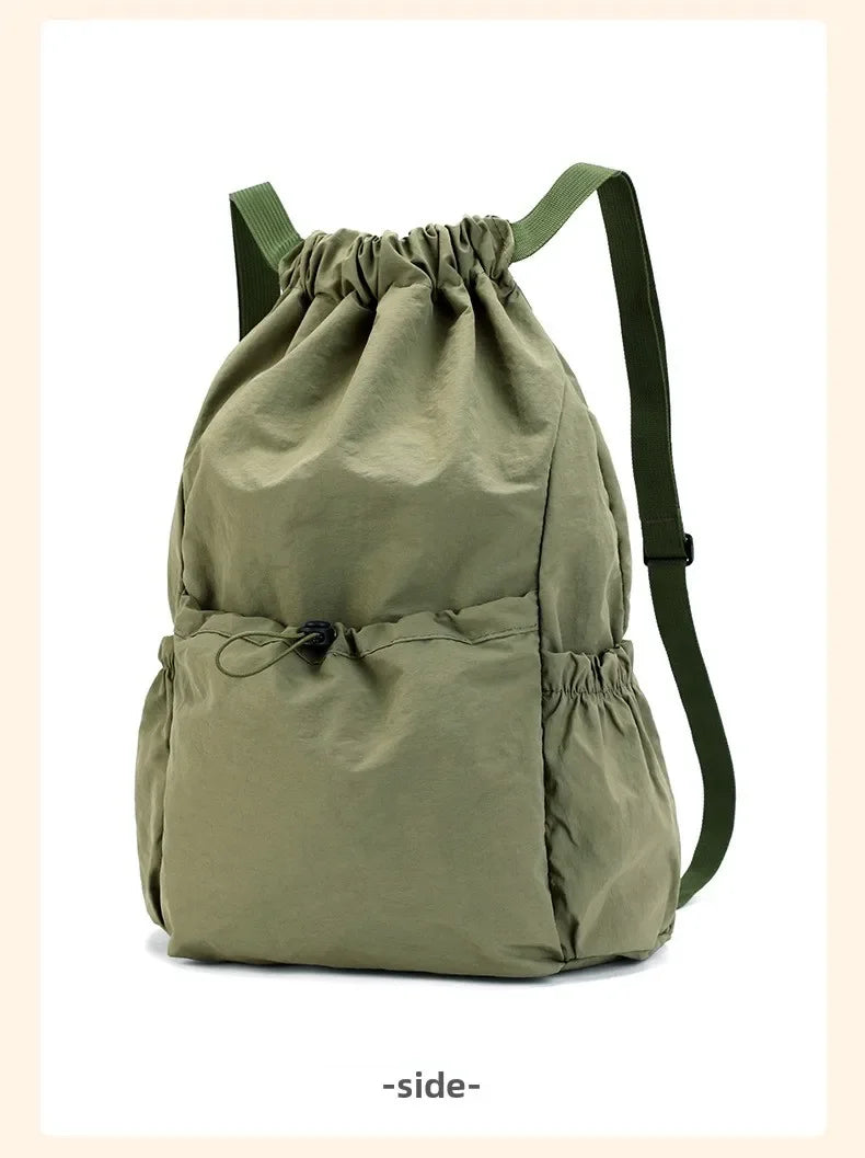 Foldable Lightweight Drawstring Travel Backpack
