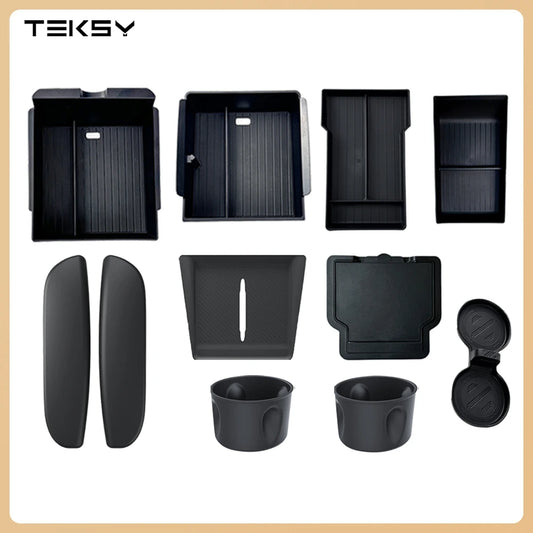 Interior Storage and Accessory Kit for 2026 Model Y L 6-Seater