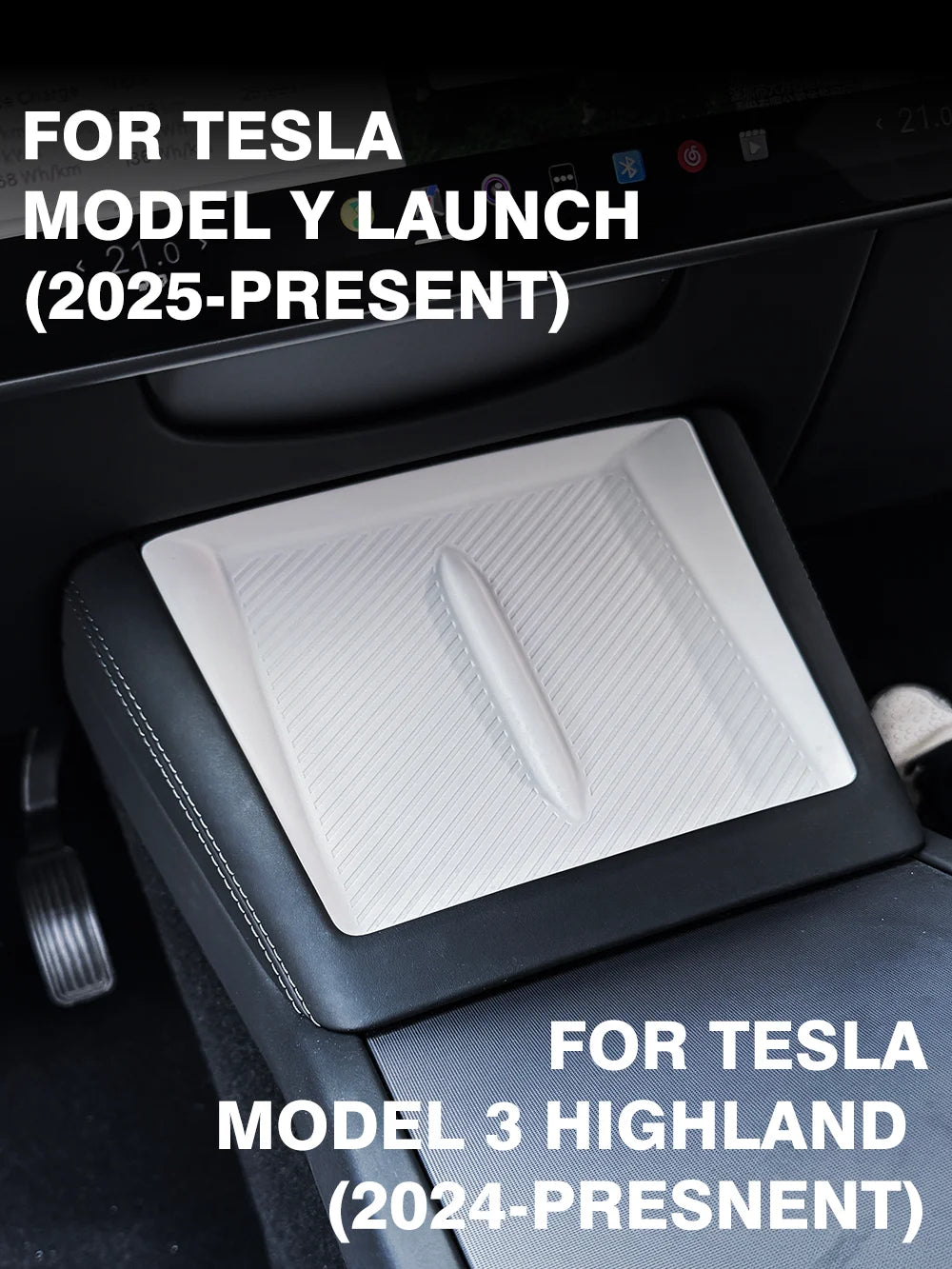 Wireless Charging Pad Cover for Model 3 Highland and Model Y Juniper - 8
