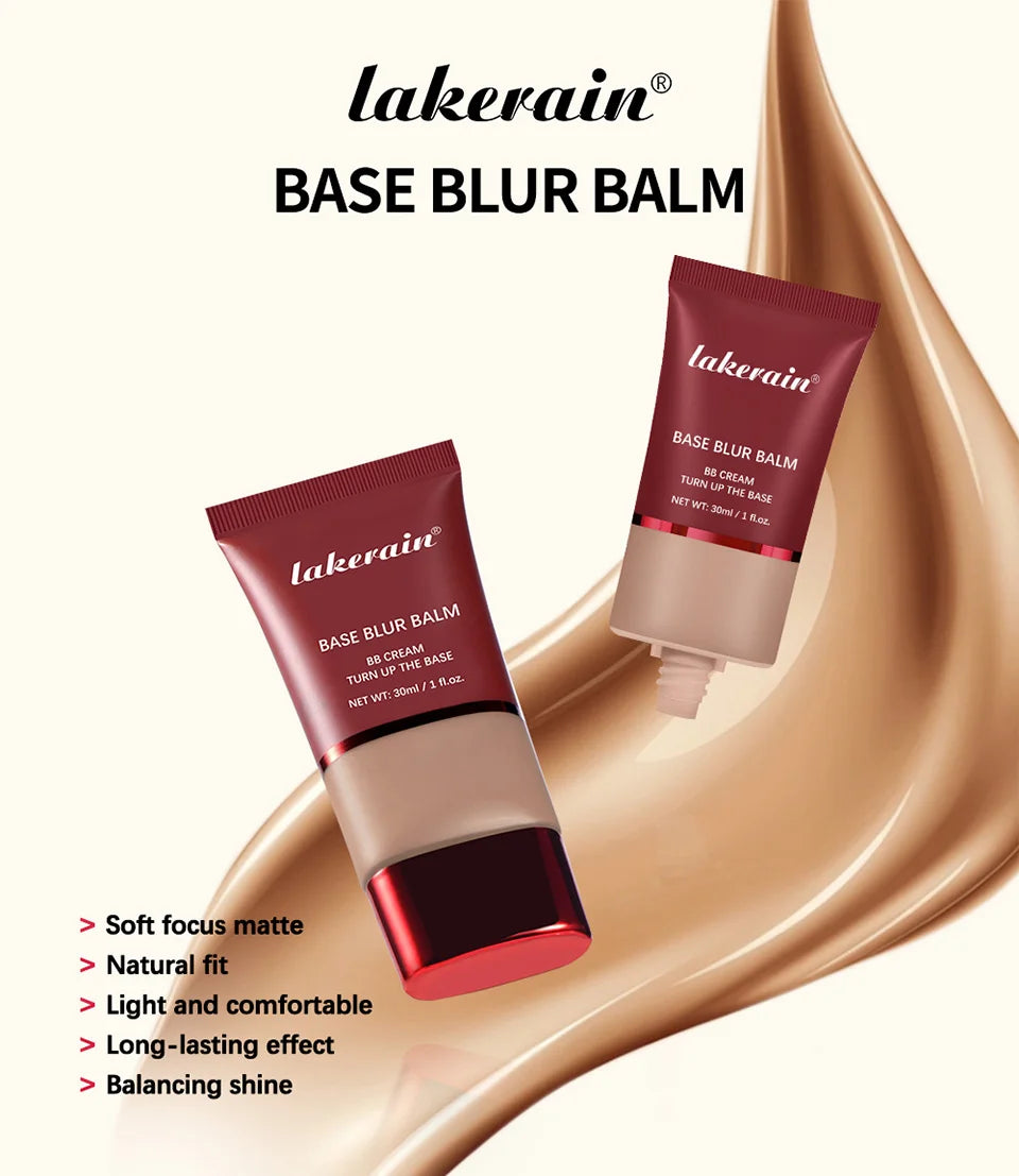 Matte Finish Liquid Foundation Concealer for Natural Skin Coverage