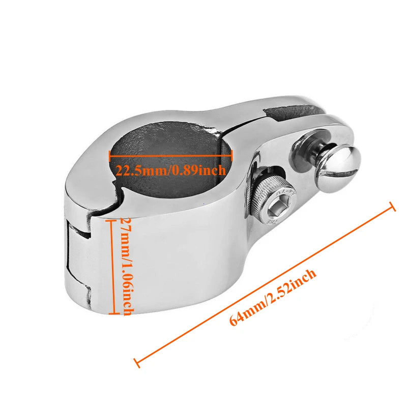 Stainless Steel Marine Jaw Slide for Boat Bimini Top Hinges